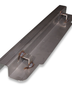 Ständer 500/35 1,5 rts Edels o/Bodenlasche f/Trennwand Ferk.